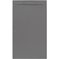 Swiss Aqua Technologies Fusion Duschwanne 140x80cm aus Gussmarmor, Perlgrau (SATFU14080GRP) von SWISS AQUA TECHNOLOGIES