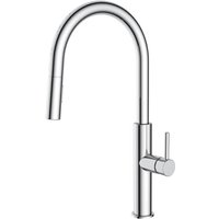 Swiss Aqua Technologies - Küchenmischer mit ausziehbarer 2-Strahl-Brause, Chrom (SATBSD286) von SWISS AQUA TECHNOLOGIES