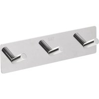 Swiss Aqua Technologies - Selbstklebender Wandhaken mit drei Haken aus Edelstahl, glänzend verchromt (HACEKNALEP3H) von SWISS AQUA TECHNOLOGIES