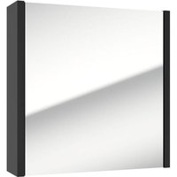 Swiss Aqua Technologies - Spiegelschrank sat Delano 60x60 cm Laminat schwarz (DELANOG60C) von SWISS AQUA TECHNOLOGIES