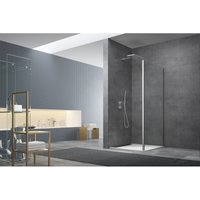 Tex EasyClean Klarglas-Seitenwand + Chrom-Profil, 90x195cm (SIKOSTENATEXD90) - Swiss Aqua Technologies von SWISS AQUA TECHNOLOGIES