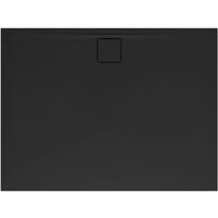 Swiss Aqua Technologies - Vision Duschwanne 120 x 80 cm + Siphon Eslim90. Gussmarmor, schwarz (SATSVVI12080C-S) von SWISS AQUA TECHNOLOGIES