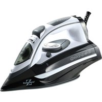 SWISS HOME Dampfbügeleisen SH-6896 schwarz weiß Keramik Kunststoff B/H/L: ca. 13x15,6x30,5 cm SWISS HOME Dampfbügeleisen SH-6896 schwarz weiß Keramik Kunststoff B/H/L: ca. 13x15,6x30,5 cm von SWISS HOME