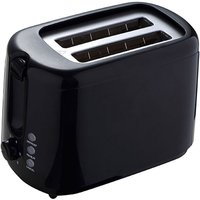 Toaster 750W mit 6 Heizstufen in schwarzer Farbe Swiss Home von SWISS HOME