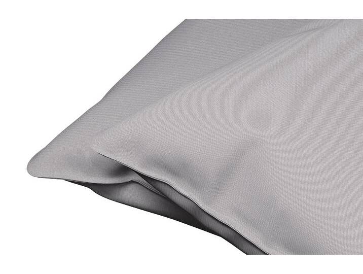 Kissenbezug Dixxius Excellent Percale Hellgrau (2er Set) von SWISS SENSE