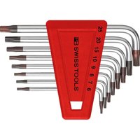 Pb SwissTools Winkelschraubendreher-Satz im Kunststoffhalter, 8-teilig T6-T25 von PB SWISS TOOLS