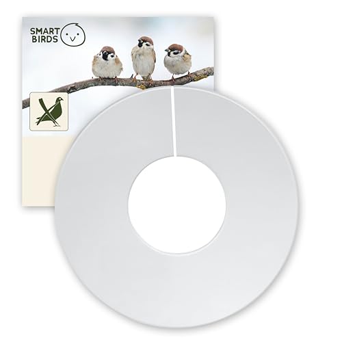 SWISSINNO Grossvogel-Abwehr Ring, um Tauben, Krähen und andere unerwünschte große Vögel daran zu hindern, kleinere Vögel zu vertreiben, geeignet für SMART Birds Futterspender Davos & Geneva von SWISSINNO
