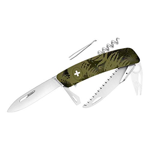 SWIZA 691005 TT05, Silva Khaki Messer, Silber, 17cm, SZA902050 von SWIZA