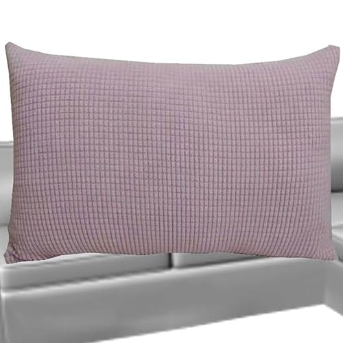 Kissenbezüge 50x70 2er Set Kissenbezug, Sofa Kissenhülle für Dekokissen Cordstoff 40x60, Dekorative Zierkissen -hüllen, Cord Kissen Bezug vielseitig einsetzbar ( Color : Pink , Size : 50x70cm Set Of 2 von SWJ-swjssb