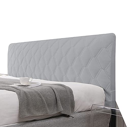 SWJ-swjssb Gepolstert Kopfteilabdeckung Bett Kopfteil Schonbezug Elastische Quilten Grau braun Weiss 150/180/120/200/220cm Boxspringbett bettkopfteil hussen StaubhüLle Bett Kopfteile Abdeckung SWJ-swjssb Gepolstert Kopfteilabdeckung Bett Kopfteil Schonbezug Elastische Quilten Grau braun Weiss 150/180/120/200/220cm Boxspringbett bettkopfteil hussen StaubhüLle Bett Kopfteile Abdeckung von SWJ-swjssb