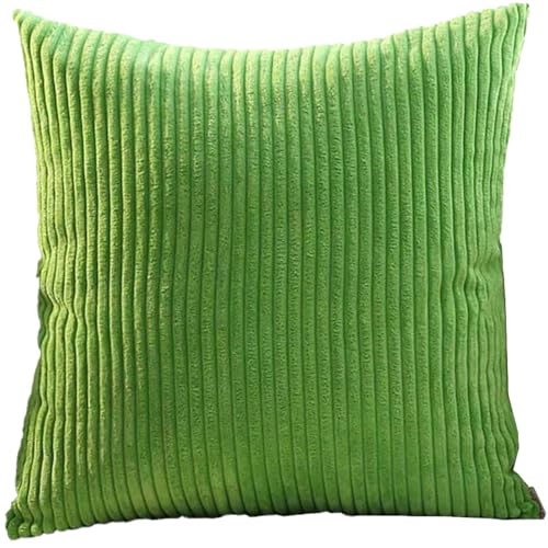 SWJ-swjssb Kissenbezug 80x80 Kopfkissenbezug Groß Kissenhüllen 40x40 Kissenhülle 40x60 Kissenbezüge 50x70 Für Sofa Couch & Salon,Dekokissen/Zierkissen/Kopfkissen Abdeckung(Fruchtgrün,60x80 cm) von SWJ-swjssb
