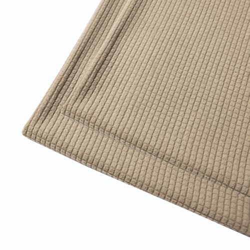 Sofa Kissenbezug 40 X 80 50x70 2er Set Stretch Kord Kissenbezüge 80x80, Zierkissenbezug Dekokissen Sofakissen Mit Reißverschluss Kissenhülle Dekorative Kissen Bezug(Khaki,60x80 cm) von SWJ-swjssb