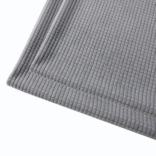 Sofa Kissenbezug 40 X 80 50x70 2er Set Stretch Kord Kissenbezüge 80x80, Zierkissenbezug Dekokissen Sofakissen Mit Reißverschluss Kissenhülle Dekorative Kissen Bezug(Light Gray,40x70 cm) von SWJ-swjssb