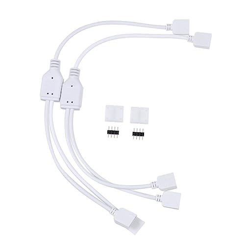 SWOOMEY 1 Satz LED Strip Verbindungskabel Set Lötfreier für Rgb LED Streifen Einfache Installation ohne Werkzeug für Dekoration und Beleuchtung SWOOMEY 1 Satz LED Strip Verbindungskabel Set Lötfreier für Rgb LED Streifen Einfache Installation ohne Werkzeug für Dekoration und Beleuchtung von SWOOMEY