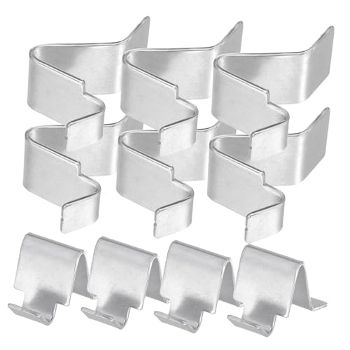 SWOOMEY 10 Stück Schrankregal Clips Metall Robuste Ablagehalterungen für Datei und Bücherregale Einfache Installation und Sicherer Halt für Verschiedene Schränke SWOOMEY 10 Stück Schrankregal Clips Metall Robuste Ablagehalterungen für Datei und Bücherregale Einfache Installation und Sicherer Halt für Verschiedene Schränke von SWOOMEY