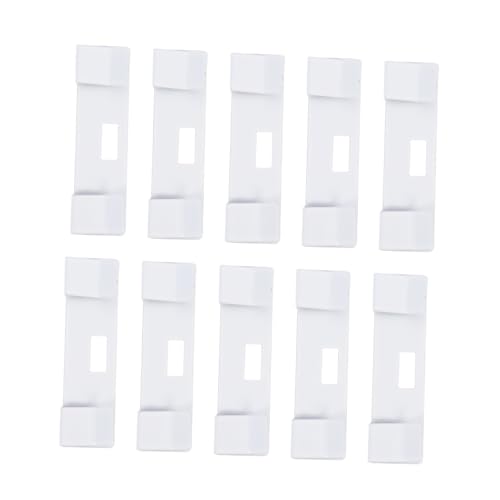 SWOOMEY 10 Stück Teiliges Jalousien Reparatur Clips aus Weißem Metall Langlebige Ersatz Halterungen für Metall Lamellen Passend für Innenfensterrollos Rostfrei und Praktisch SWOOMEY 10 Stück Teiliges Jalousien Reparatur Clips aus Weißem Metall Langlebige Ersatz Halterungen für Metall Lamellen Passend für Innenfensterrollos Rostfrei und Praktisch von SWOOMEY