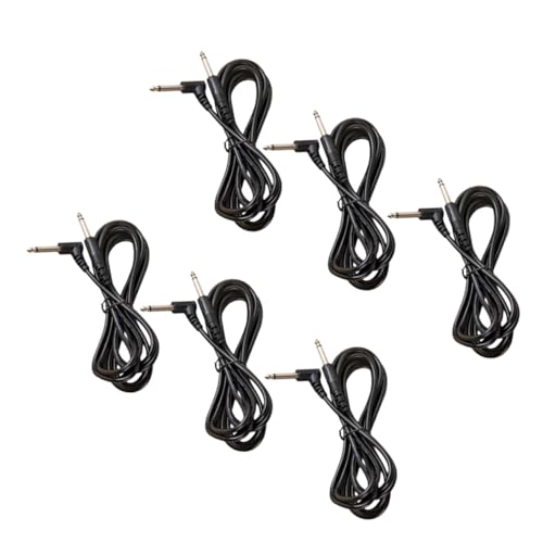 SWOOMEY 10Stücke Gitarren Effektkabel mit für Gitarre Bass und Lautsprecher Langlebiges Instrumentenkabel Schwarz für Klare Audioübertragung SWOOMEY 10Stücke Gitarren Effektkabel mit für Gitarre Bass und Lautsprecher Langlebiges Instrumentenkabel Schwarz für Klare Audioübertragung von SWOOMEY