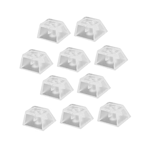 SWOOMEY 10stücke Transparente Tastenkappen Abdeckung Für Mechanische Tastatur Mit Schutzfunktion Und Einfacher Montage Für Gamer Und Tastatur-enthusiasten von SWOOMEY