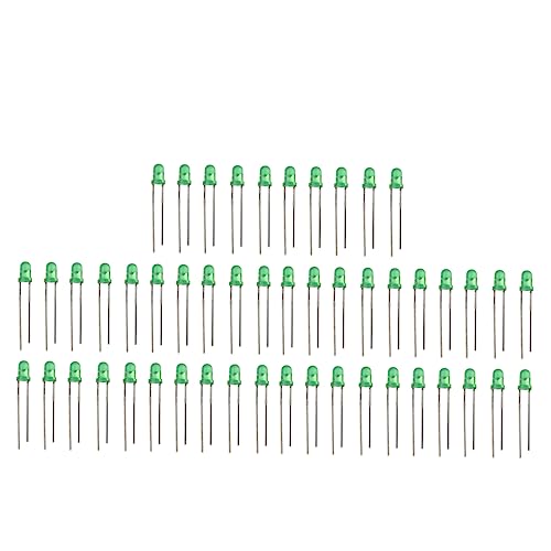 SWOOMEY 120Stücke LED Dioden Leuchtmittel Lichtemittierende Dioden für DIY Projekte Matte für Elektronik und Modellbau von SWOOMEY