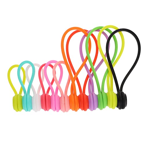 SWOOMEY 12Stücke Magnetische Kabelhalter Tragbare USB Kabel Organizer für Datenkabelmanagement für Handy Ladekabel und Computerleitungen Farben Zufällig SWOOMEY 12Stücke Magnetische Kabelhalter Tragbare USB Kabel Organizer für Datenkabelmanagement für Handy Ladekabel und Computerleitungen Farben Zufällig von SWOOMEY