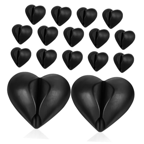 SWOOMEY 16Stücke Kabel Clips Selbstklebend Kabelmanagement Halter für Zuhause Büro Starke Klebeunterlage Vielseitige Verwendung für PC Laptop Tv SWOOMEY 16Stücke Kabel Clips Selbstklebend Kabelmanagement Halter für Zuhause Büro Starke Klebeunterlage Vielseitige Verwendung für PC Laptop Tv von SWOOMEY