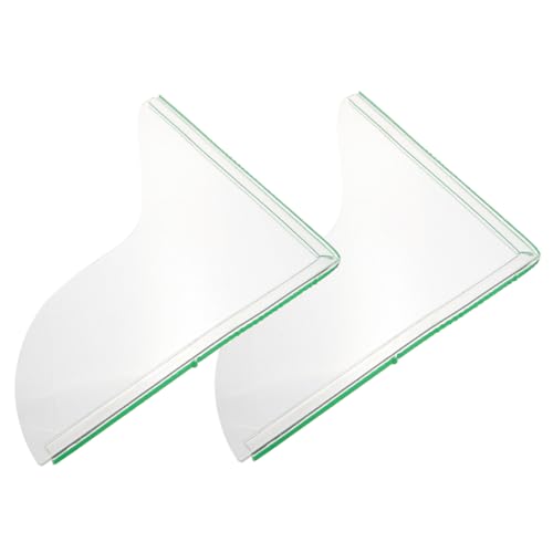SWOOMEY 1Paar Transparente Wasserblocker Badewannen Spritzschutz aus Spritzschutz für Einfache Montage Effektiver Schutz gegen Spritzwasser von SWOOMEY