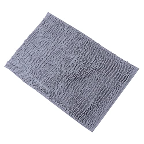 SWOOMEY 1Stück rutschfeste Fußmatte für Schlafzimmer und Bad Wasserabsorbierendes Chenille Bodenpolster Rutschfester Teppich für Küche Waschraum und Wohnzimmer SWOOMEY 1Stück rutschfeste Fußmatte für Schlafzimmer und Bad Wasserabsorbierendes Chenille Bodenpolster Rutschfester Teppich für Küche Waschraum und Wohnzimmer von SWOOMEY