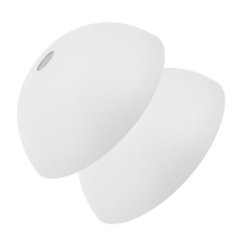 SWOOMEY 2stücke Kunststoff Lampenschirm Abdeckung Für Deckenlampen Stehlampen Hängelampen Wandlampen Einfache Dekorative Schale Für Schlafzimmer Wohnzimmer Arbeitszimmer Büro Plastik von SWOOMEY