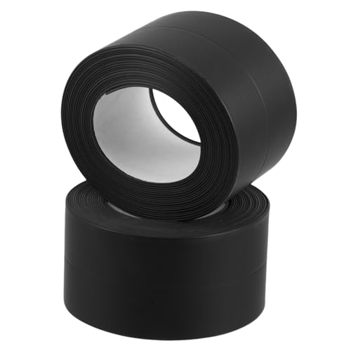 SWOOMEY 2 Stück Selbstklebender Wasserdichter Dichtungsstreifen für Bad PVC Dichtband für Zuverlässige Abdichtung gegen Wasserschäden von SWOOMEY