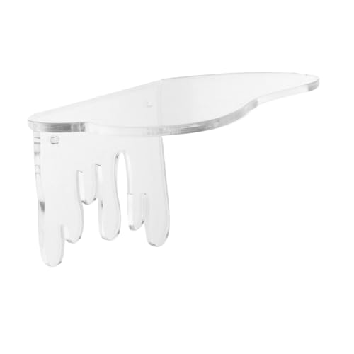 SWOOMEY 2 Stück Wandregale Aus, 17,8 cm, Transparente Schwebende Leiste, aufbewahrungsregale Für Schallplatten, Fotoalben, Badezimmeraufbewahrung SWOOMEY 2 Stück Wandregale Aus, 17,8 cm, Transparente Schwebende Leiste, aufbewahrungsregale Für Schallplatten, Fotoalben, Badezimmeraufbewahrung von SWOOMEY