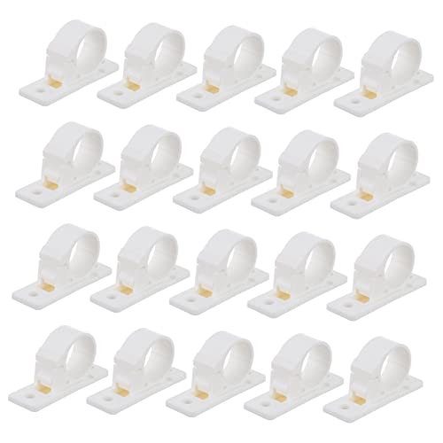 SWOOMEY 20 Stück Kabel Organizer Selbstklebende Kabelclips für Effektives Kabelmanagement für Schreibtisch Wandmontage und Outdoor Nutzung Weiß Groß Einfach Anzubringen SWOOMEY 20 Stück Kabel Organizer Selbstklebende Kabelclips für Effektives Kabelmanagement für Schreibtisch Wandmontage und Outdoor Nutzung Weiß Groß Einfach Anzubringen von SWOOMEY