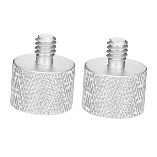 SWOOMEY 2Stücke Mikrofonadapter Präzisionsadapter für Mikrofonständer Rutschfestes Design Einfache Handhabung Hochwertiges Material für Kreative von SWOOMEY