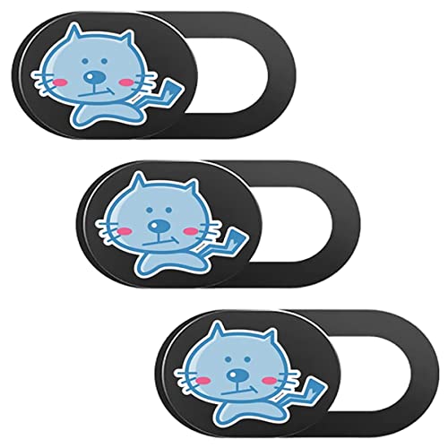 SWOOMEY 3stücke Katzen Webcam Abdeckung Für Laptop Und Tablet Cartoon-Design Privater Schutz Für Webcam Langlebiges Material Als Für Familie Und Freunde SWOOMEY 3stücke Katzen Webcam Abdeckung Für Laptop Und Tablet Cartoon-Design Privater Schutz Für Webcam Langlebiges Material Als Für Familie Und Freunde von SWOOMEY