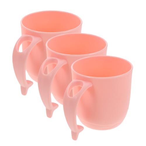 SWOOMEY 3stücke Teiliges Cartoon Delfin Zahnbürstenbecher Ergonomische Wiederverwendbare Mundspülbecher Aus Kunststoff Für Badezimmer Und Zahnpflege SWOOMEY 3stücke Teiliges Cartoon Delfin Zahnbürstenbecher Ergonomische Wiederverwendbare Mundspülbecher Aus Kunststoff Für Badezimmer Und Zahnpflege von SWOOMEY