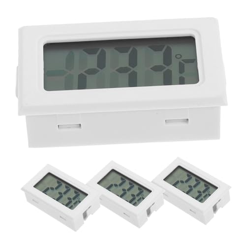 SWOOMEY 4 Stück Digitales Mini Thermometer mit Lcd-display Eingebettetes Temperaturmessgerät für Babyzimmer Gewächshaus und Reptilien Präzise Leicht Installieren Vielseitig Einsetzbar SWOOMEY 4 Stück Digitales Mini Thermometer mit Lcd-display Eingebettetes Temperaturmessgerät für Babyzimmer Gewächshaus und Reptilien Präzise Leicht Installieren Vielseitig Einsetzbar von SWOOMEY