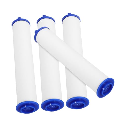 SWOOMEY 4 Stück Filterfilterelement Duschfilter Sprinklerfilter Professioneller Badfilter Ersatzfilter Duschkopffilterperlen Austauschbarer Wasserfilter Filterdusche Calciumsulfit-Kugeln von SWOOMEY