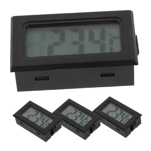 SWOOMEY 4 Stück Mini Digital Thermometer mit Lcd-display Präziser Temperaturmesser für Innenbereiche Reptilien Terrarien Gewächshaus und Experimente Handlich und SWOOMEY 4 Stück Mini Digital Thermometer mit Lcd-display Präziser Temperaturmesser für Innenbereiche Reptilien Terrarien Gewächshaus und Experimente Handlich und von SWOOMEY