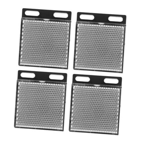 SWOOMEY 4 Stück Reflektierendes Gitter Retroreflektierende Platte Groß Zubehör Für Reflektierende Effekte Sensorreflektor Fotoelektrisches Panel Reflektorplatte Zum Austausch Acryl SWOOMEY 4 Stück Reflektierendes Gitter Retroreflektierende Platte Groß Zubehör Für Reflektierende Effekte Sensorreflektor Fotoelektrisches Panel Reflektorplatte Zum Austausch Acryl von SWOOMEY