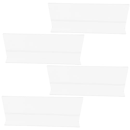 SWOOMEY 4 Stück Spritzschutz Bad bewachen Duschwasserstopper Duschwasserwächter Duschschwelle Bath Splash Guard Wasserbarriere Duschwassersperre Duschschuhe Duschschutz PVC SWOOMEY 4 Stück Spritzschutz Bad bewachen Duschwasserstopper Duschwasserwächter Duschschwelle Bath Splash Guard Wasserbarriere Duschwassersperre Duschschuhe Duschschutz PVC von SWOOMEY