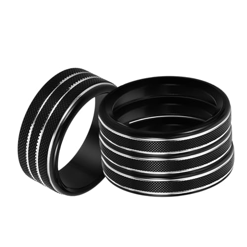 SWOOMEY 4 Stück Teiliges Aluminiumlegierung Ring Cover für Jlu Innenzubehör für Klimaanlage Schwarzes Design zur Verbesserung Des Interieurs SWOOMEY 4 Stück Teiliges Aluminiumlegierung Ring Cover für Jlu Innenzubehör für Klimaanlage Schwarzes Design zur Verbesserung Des Interieurs von SWOOMEY