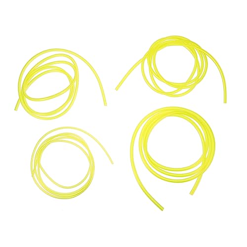 SWOOMEY 4 Stück Teiliges Benzinschlauch für Kettensägen und Rasenmäher Hochwertige Kraftstoffleitung Ölbeständig Flexibel und Langlebig Verschiedene von SWOOMEY