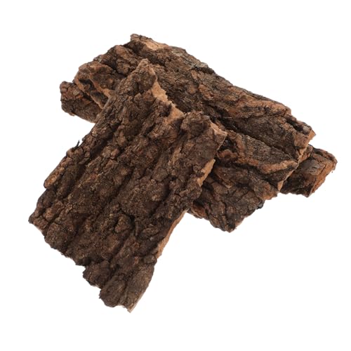 SWOOMEY 4 Teiliges Reptilien Terrarium Kletterschale aus Natürlicher Rinde Umweltfreundlich und Sicher als Versteck und Dekoration für Schildkröten und Reptilien in Zuchtboxen von SWOOMEY