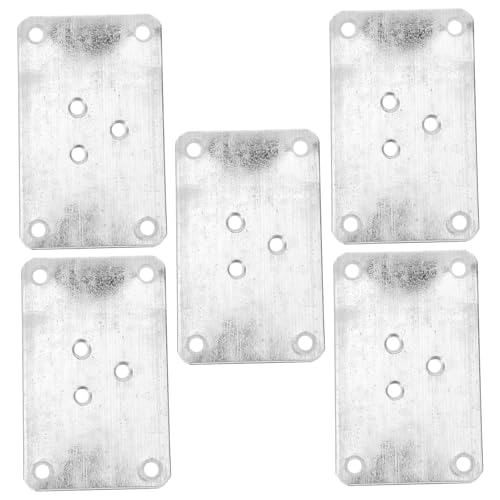 SWOOMEY 5 Stück Teiliges Möbelbein Montageplatten Verstärkte Vierkantbefestigung aus Vorgebohrt für Einfache Befestigung zur Reparatur und Stabilisierung von Tisch und Sofabeinen SWOOMEY 5 Stück Teiliges Möbelbein Montageplatten Verstärkte Vierkantbefestigung aus Vorgebohrt für Einfache Befestigung zur Reparatur und Stabilisierung von Tisch und Sofabeinen von SWOOMEY
