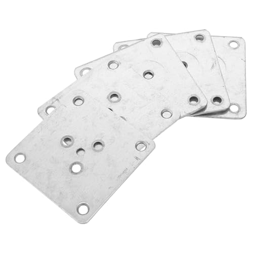 SWOOMEY 5 Stück Teiliges Möbelbein Verbindungsset aus Robustem Eisen Flache Möbelbeinbefestigungsplatten Stabile Tischbeinhalterung Reparaturfreundlich Geeignet für Sofas Tische Holzbeine SWOOMEY 5 Stück Teiliges Möbelbein Verbindungsset aus Robustem Eisen Flache Möbelbeinbefestigungsplatten Stabile Tischbeinhalterung Reparaturfreundlich Geeignet für Sofas Tische Holzbeine von SWOOMEY