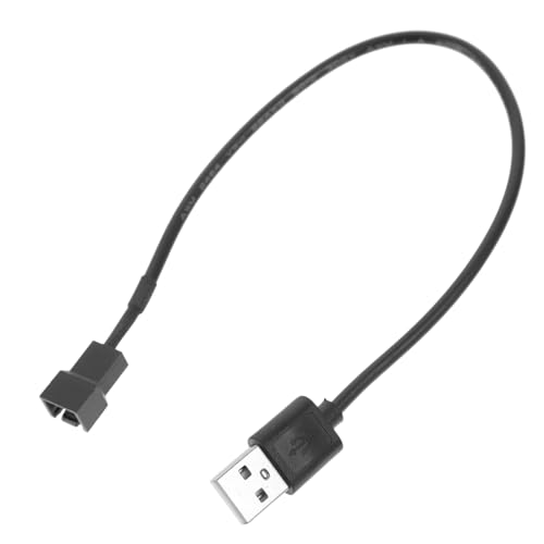 SWOOMEY 5 Stücke USB Zu 3pin Konverter Kabel Computer Fan Adapter 5v Power Kabel Einfach Installieren von SWOOMEY