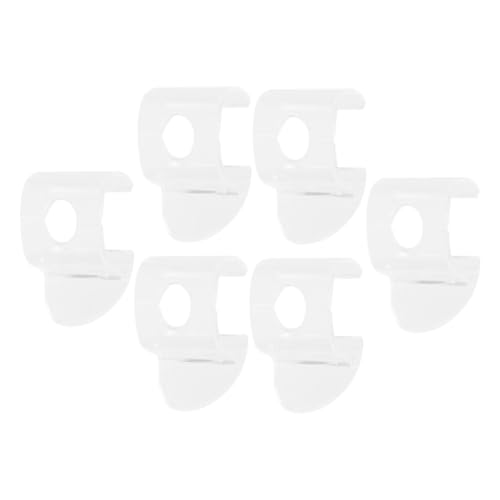 SWOOMEY 6 Stück Teiliges Transparente Kunststoff Mini Griffe für Jalousien Kabellos Abgerundetes Design Robust und Leicht Geeignet für Wabenrollos und Vorhänge Einfache Montage Sichere SWOOMEY 6 Stück Teiliges Transparente Kunststoff Mini Griffe für Jalousien Kabellos Abgerundetes Design Robust und Leicht Geeignet für Wabenrollos und Vorhänge Einfache Montage Sichere von SWOOMEY