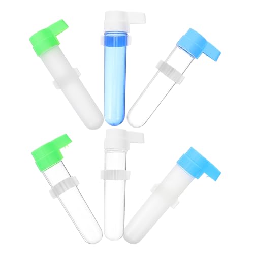 SWOOMEY 6 Stück sauberer Vogel-Wasserspender, automatischer Papageien-Wasserspender, 120 ml, transparenter Käfigtränke für Sittiche, Nymphensittiche, Wellensittiche, Finken, Unzertrennliche, SWOOMEY 6 Stück sauberer Vogel-Wasserspender, automatischer Papageien-Wasserspender, 120 ml, transparenter Käfigtränke für Sittiche, Nymphensittiche, Wellensittiche, Finken, Unzertrennliche, von SWOOMEY