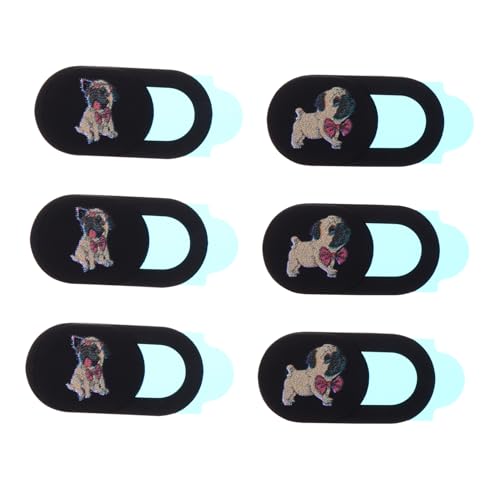 SWOOMEY 6stücke Webcam-Abdeckung Für Computer Und Smartphone Cartoon-Design Mit Hundemotiv Praktisch Für Datenschutz Einfach Zu Bedienen Und Leicht Zu Verstauen SWOOMEY 6stücke Webcam-Abdeckung Für Computer Und Smartphone Cartoon-Design Mit Hundemotiv Praktisch Für Datenschutz Einfach Zu Bedienen Und Leicht Zu Verstauen von SWOOMEY