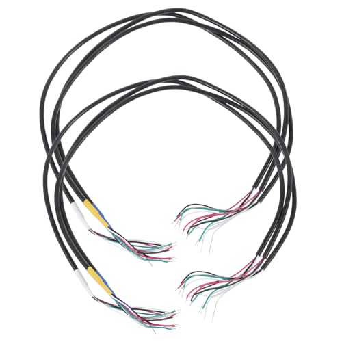 SWOOMEY 6Stücke Gitarrenschaltungsdraht Leiter mit Abschirmung Hochwertige Verbindung für Gitarren für Pickup Wicklungen und Signalübertragung Reparaturset von SWOOMEY