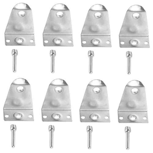 SWOOMEY 8 Sätze Teiliges Edelstahl Jalousienhalterungen mit Befestigungsstiften Rostfrei Robuste Blind Befestigungsclips Jalousien Ersatzhalterungen für Fensterinstallation SWOOMEY 8 Sätze Teiliges Edelstahl Jalousienhalterungen mit Befestigungsstiften Rostfrei Robuste Blind Befestigungsclips Jalousien Ersatzhalterungen für Fensterinstallation von SWOOMEY